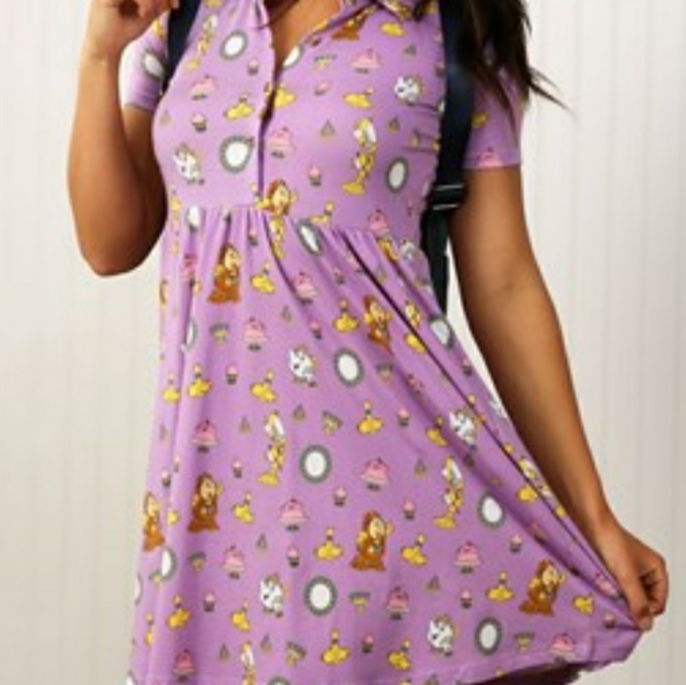 Cakeworthy Beauty and the Beast Be my Guest Dress